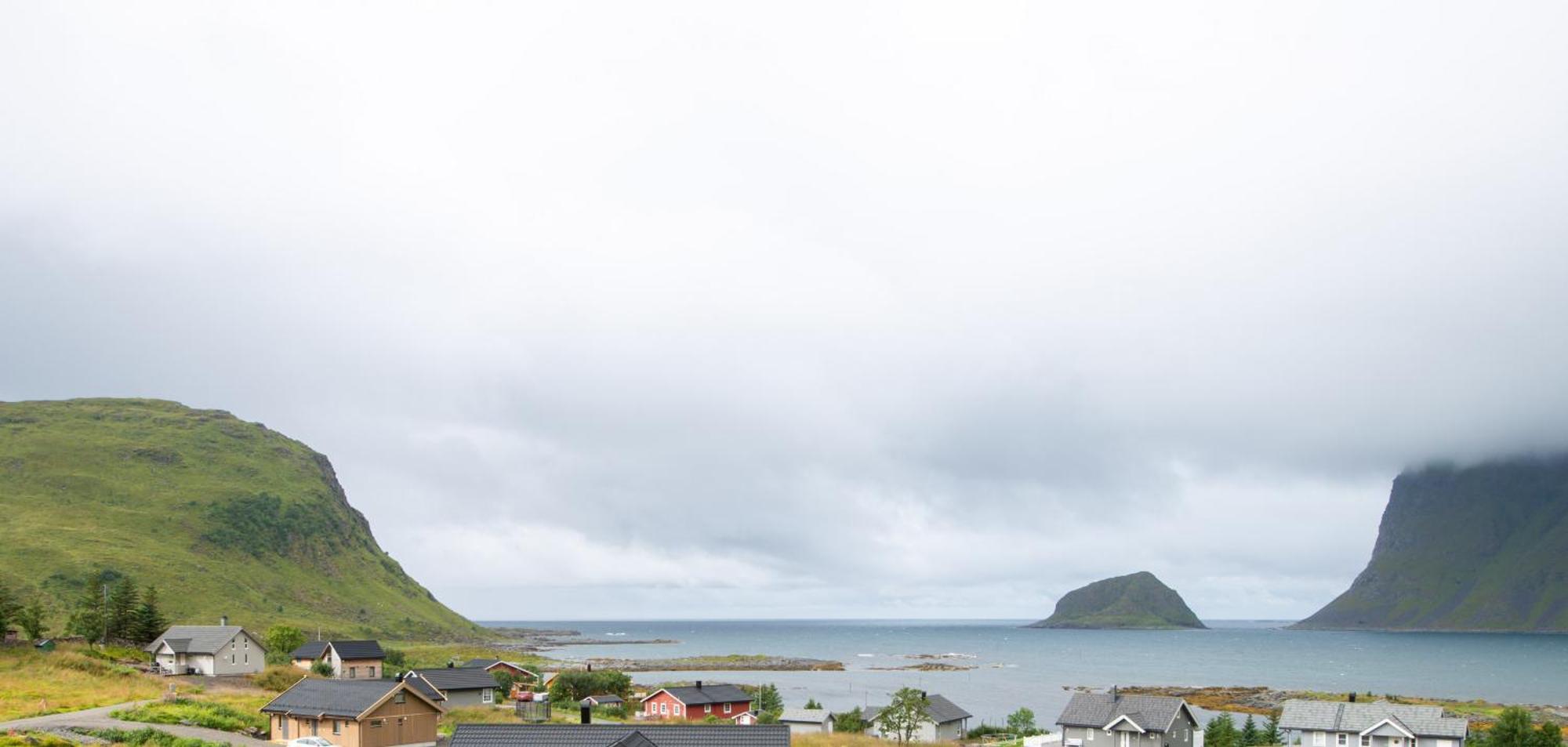 Haukland Beach Panorama Offersoya Екстериор снимка